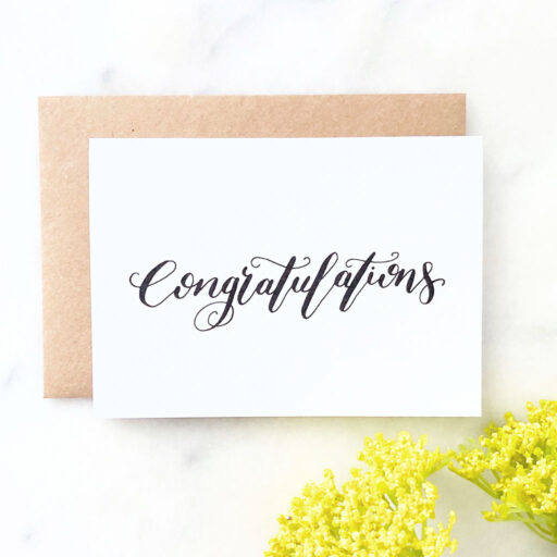Congratulations Greeting Card