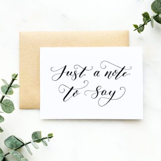 JUST-A-NOTE-TO-SAY-CARD-FRONT-FLATLAY