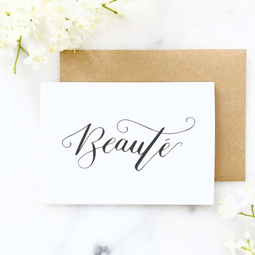 BEAUTE-CARD-FRONT-CALLIGRAPHY