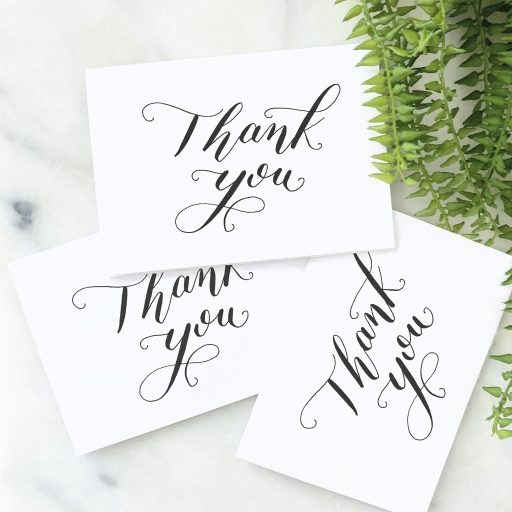 thank you set of 6